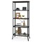 Costway 5 Tier Bookshelf Standing Storage Shelf Unit for Kitchen Living Room Office